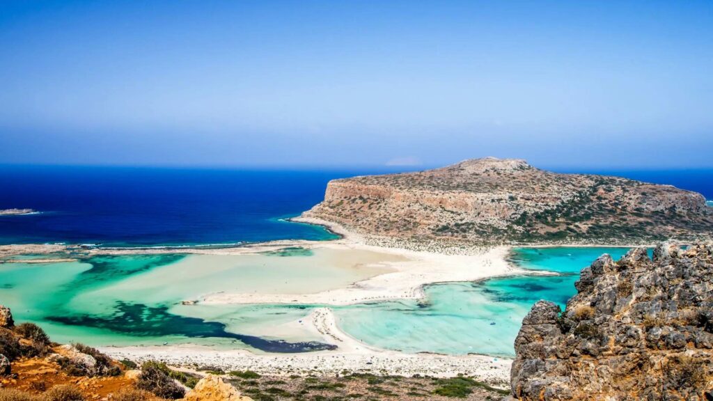 excursions en bateau autour de chania - baie de balos