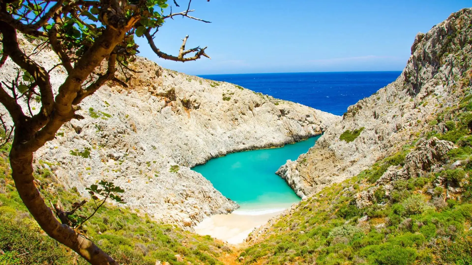 plage-en-Crete-en-automne